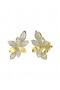 Women Marchesa Jewelry | Wild Flower Yellow Gold Earrings Yellow Gold