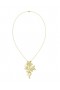 Women Marchesa Jewelry | Wild Flower Yellow Gold Pendant Necklace Yellow Gold