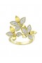 Women Marchesa Jewelry | Wild Flower Yellow Gold Ring Yellow Gold