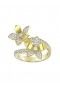 Women Marchesa Jewelry | Wild Flower Yellow Gold Ring Yellow Gold