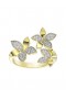 Women Marchesa Jewelry | Wild Flower Yellow Gold Ring Yellow Gold