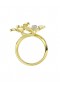 Women Marchesa Jewelry | Wild Flower Yellow Gold Ring Yellow Gold