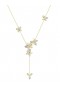 Women Marchesa Jewelry | Wild Flower Yellow Gold Y Necklace Yellow Gold