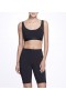 Women Marchesa Marchesa Active | Black Low Cut Mesh Sports Bra Black