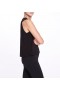 Women Marchesa Marchesa Active | Black Workout Tank Top With Bow Detail Black