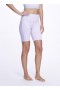 Women Marchesa Marchesa Active | Lavender Purple High Waisted Biker Short With Mesh Lavender