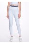 Women Marchesa Marchesa Active | Light Blue High Waisted Legging With Belt Waistband Zen Blue