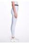 Women Marchesa Marchesa Active | Light Blue High Waisted Legging With Belt Waistband Zen Blue