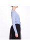 Women Marchesa Marchesa Active | Light Blue Wrap Sweater Zen Blue