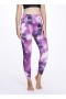 Women Marchesa Marchesa Active | Pink Floral High Waisted Compression Fit Performance Leggings Raspberry Multi