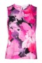 Women Marchesa Marchesa Active | Pink Purple Floral Printed Women’s Workout Tank Top Raspberry Multi