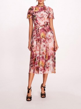 Women Marchesa Dresses | Sedum Dress Blush