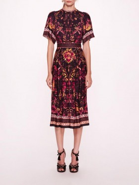 Women Marchesa Dresses | Soma Dark Purple Multi