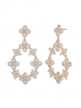 Women Marchesa Jewelry | Gold Lace Orbital Earring Gold