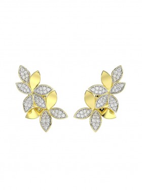 Women Marchesa Jewelry | Wild Flower Yellow Gold Earrings Yellow Gold