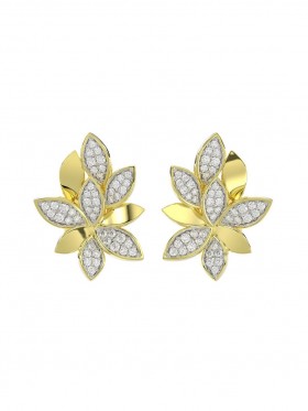 Women Marchesa Jewelry | Wild Flower Yellow Gold Earrings Yellow Gold