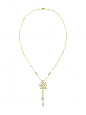 Women Marchesa Jewelry | Wild Flower Yellow Gold Y Necklace Yellow Gold