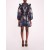Women Marchesa Dresses | Abstract Viscose Mini Dress Blue Multi