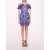 Women Marchesa Dresses | Iris Cutwork Mini Dress Navy