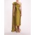 Women Marchesa Dresses | Silk Mikado Midi Dress Olive