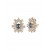 Women Marchesa Jewelry | Poised Denim Button Earring Denim