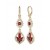 Women Marchesa Jewelry | Poised Midi Drop Earring Red