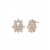 Women Marchesa Jewelry | Poised Rose Button Earring Rose Gold