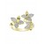 Women Marchesa Jewelry | Wild Flower Yellow Gold Ring Yellow Gold