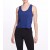 Women Marchesa Marchesa Active | Navy Blue Relaxed Tank Top With Bow Detail Navy