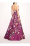  Marchesa-klänningar för kvinnor | Paradise balklänning Amethyst Multi