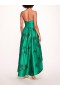 Marchesa Klänningar För Damer | Axelbandslös Marigold Klänning Smaragd Multi