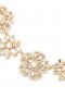  Dam Marchesa Smycken | Halsband med fräscht blommönster i guld