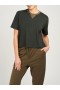  Dam Marchesa Marchesa Active | Dam Cropped Olivgrön T-shirt Olivgrön