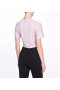  Dam Marchesa Toppar | Blush Rosa Beskuren T-shirt Med Twist Framtill Blush