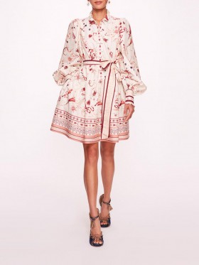  Marchesa-klänningar för kvinnor | Sylvanröd Multifärgad