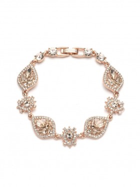  Dam Marchesa Smycken | Poised Rose Armband Roséguld